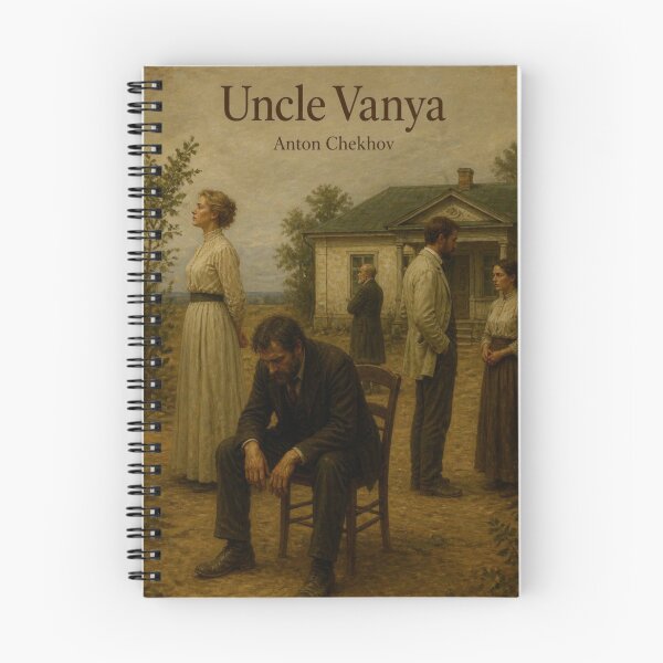 Item preview, Uncle Vanya - Antón Chéjov - Russian culture - Theatre lovers designed and sold by Substance_life.