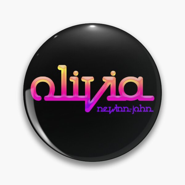 Item preview, Olivia Newton-John modern logo designed and sold by AbbottDesigns.