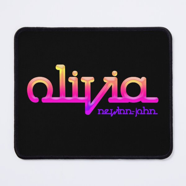 Item preview, Olivia Newton-John modern logo designed and sold by AbbottDesigns.