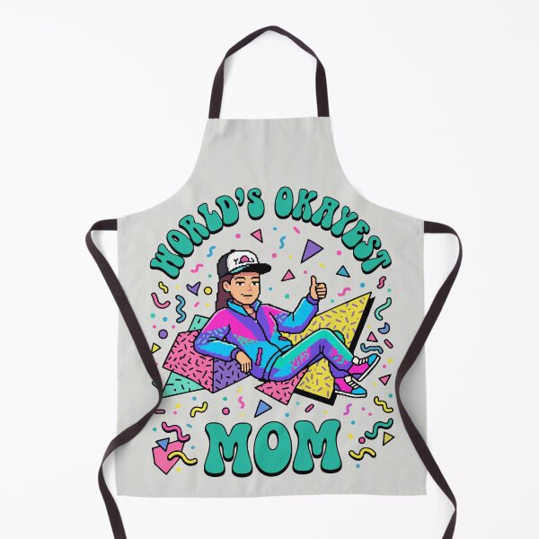 Item preview, Worlds Okayest Mom 90s Retro Pixel designed and sold by DigitalGlade.