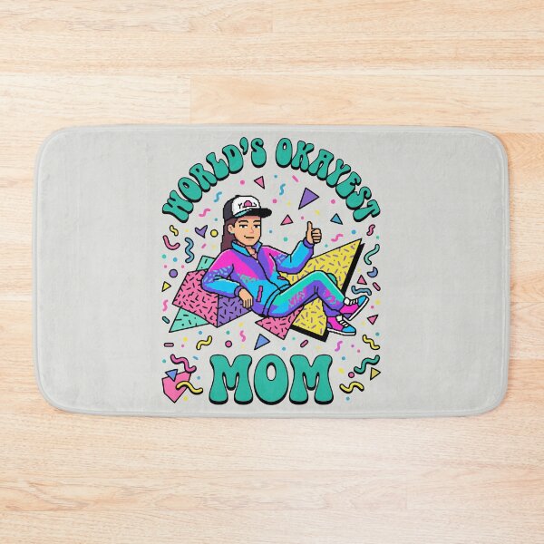 Item preview, Worlds Okayest Mom 90s Retro Pixel designed and sold by DigitalGlade.