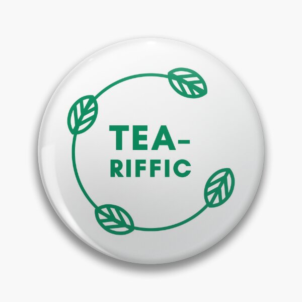Item preview, Tea-riffic Matcha Quote Botanical Wreath Typography designed and sold by LekkieStudioArt.