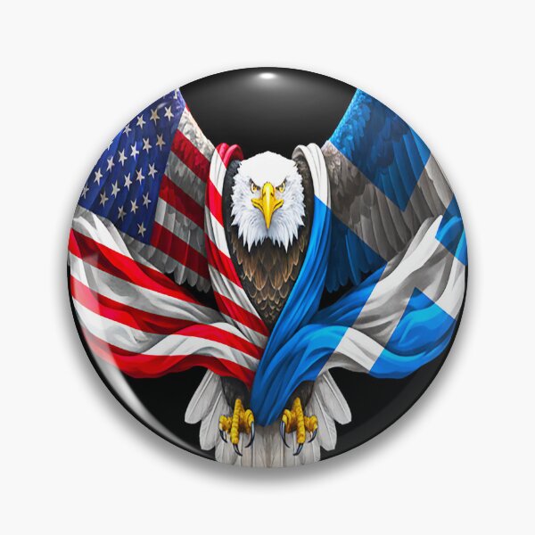 Item preview, USA SCOTLAND EAGLE designed and sold by 500 TON.