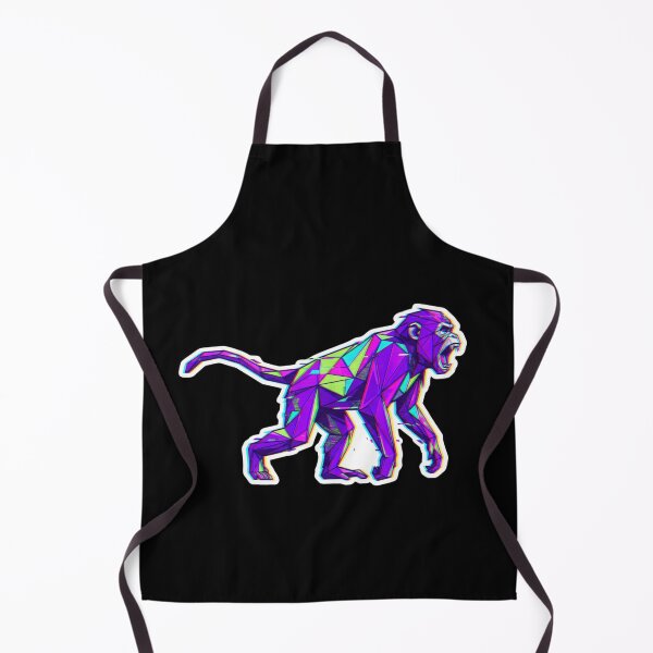Item preview, Dynamic Primate in Motion – Mobile Phone Case and Glitch Art Sticker designed and sold by bsbd-action.