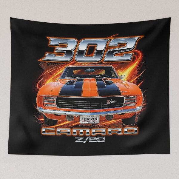 Item preview, Muscle Legend: 302 Camaro Graphic Tee designed and sold by AGED Limited.