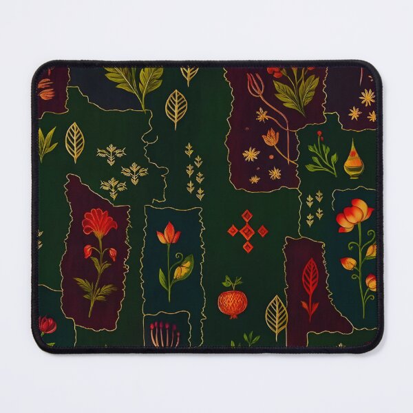 Item preview, Colorful Folk Floral Pattern Design designed and sold by Peac7e.