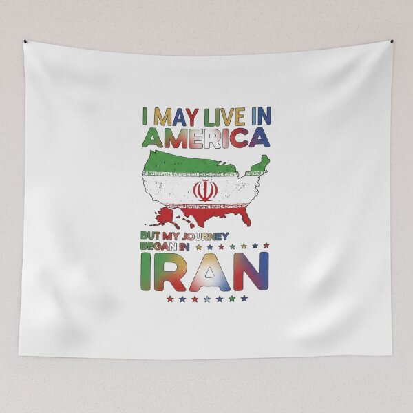 Item preview, Iranian American Heritage Journey Graphic Design designed and sold by Deviantfant.