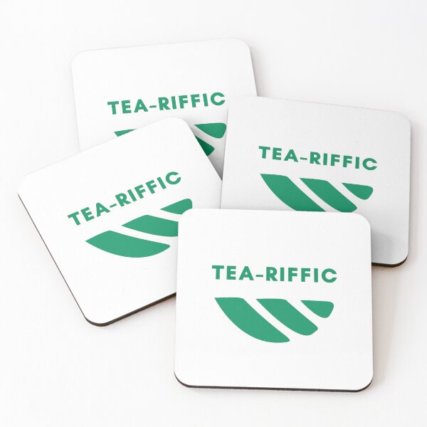 Item preview, Tea-riffic Minimalist Abstract Typography designed and sold by LekkieStudioArt.