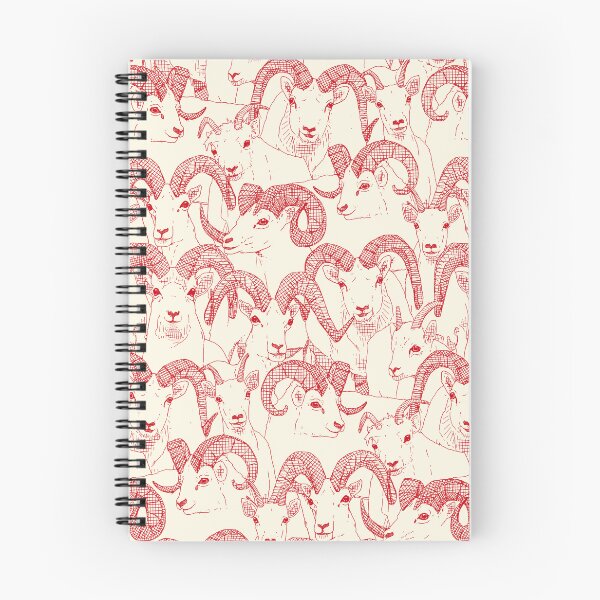 Item preview, Alaskan Dall sheep vermilion red pearl designed and sold by scrummy.