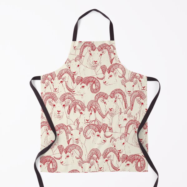 Item preview, Alaskan Dall sheep vermilion red pearl designed and sold by scrummy.