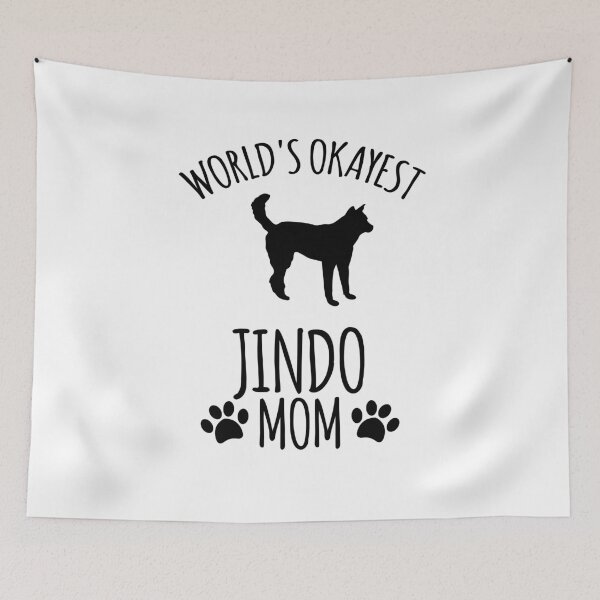 Item preview, Worlds Okayest Jindo Mom - Dog Mom designed and sold by kindxinn.