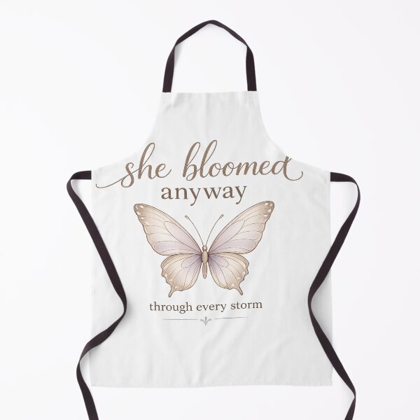 Item preview, She Bloomed Anyway Butterfly Gift for Best Friend Women Empowerment Shirt designed and sold by DreamelleStudio.