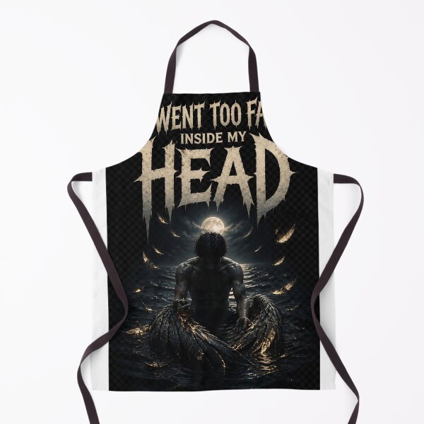 Item preview, I Went Too Far Inside My Head Shirt – Dark Icarus Mythology Design designed and sold by ArtisElec.