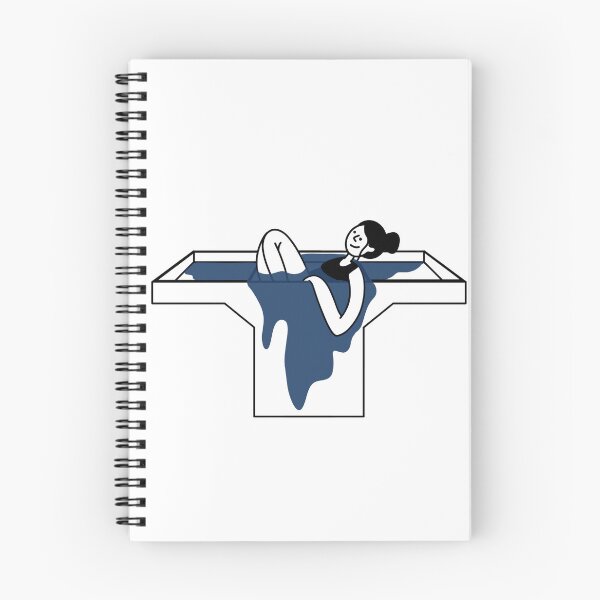 Item preview, Relaxing en la pila designed and sold by Running Dog Studio.