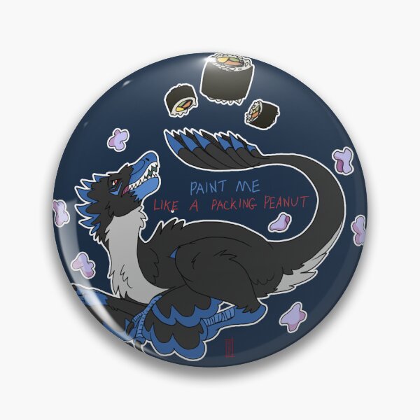 Item preview, Raptor Paint Me Like A Packing Peanut designed and sold by Kiyosho.