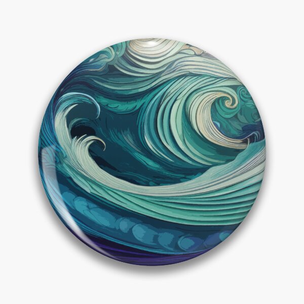 Item preview, abstract waves designed and sold by Foxlindesigns.