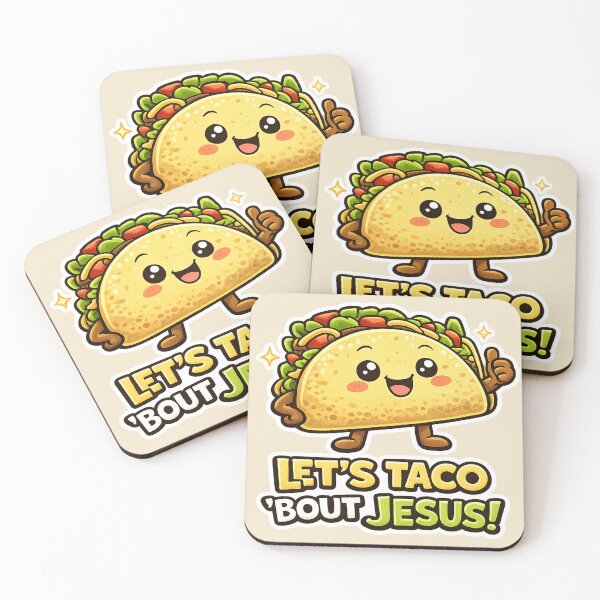 Item preview, Let’s Taco ‘bout Jesus Cinco de Mayo Taco Tuesday t-shirt designed and sold by FTLOG.