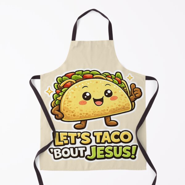 Item preview, Let’s Taco ‘bout Jesus Cinco de Mayo Taco Tuesday t-shirt designed and sold by FTLOG.