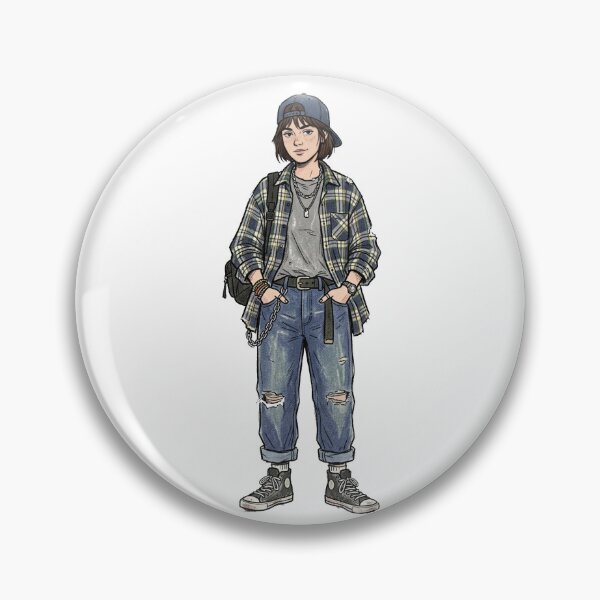 Item preview, Tomboy Outfits Vintage 90s Streetwear Art designed and sold by DuckOddity.