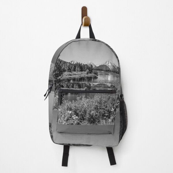 Item preview, Oxbow Bend, Grand Tetons National Park In Black and White designed and sold by Kay Brewer.