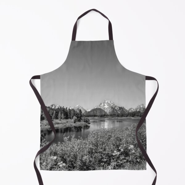 Item preview, Oxbow Bend, Grand Tetons National Park In Black and White designed and sold by Kay Brewer.