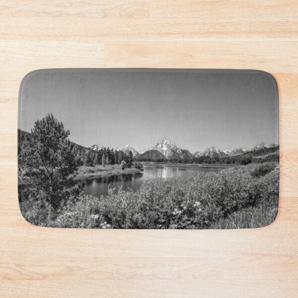Item preview, Oxbow Bend, Grand Tetons National Park In Black and White designed and sold by Kay Brewer.