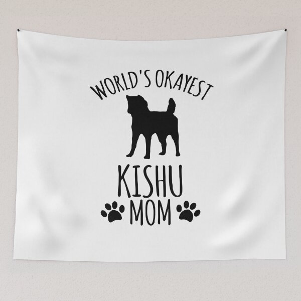 Item preview, Worlds Okayest Kishu Mom - Dog Mom designed and sold by kindxinn.