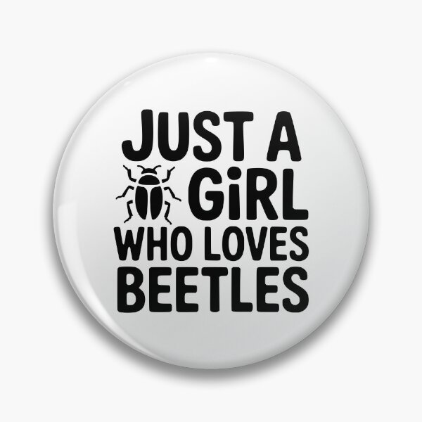 Item preview, Just A Girl Who Loves Beetles designed and sold by theartfulaspie.