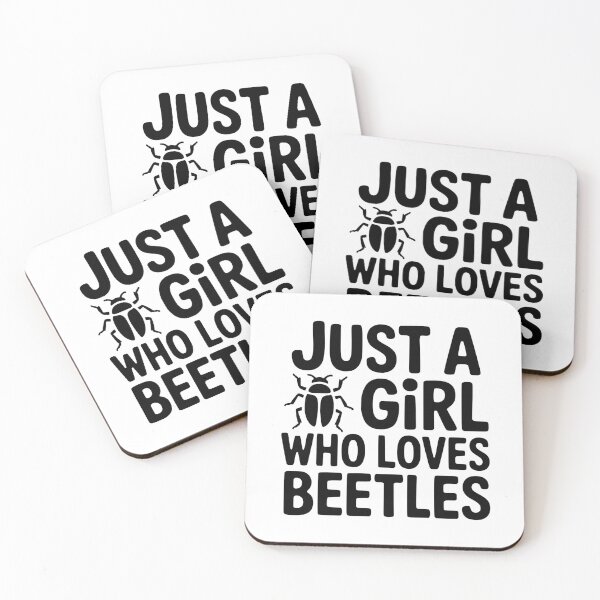 Item preview, Just A Girl Who Loves Beetles designed and sold by theartfulaspie.