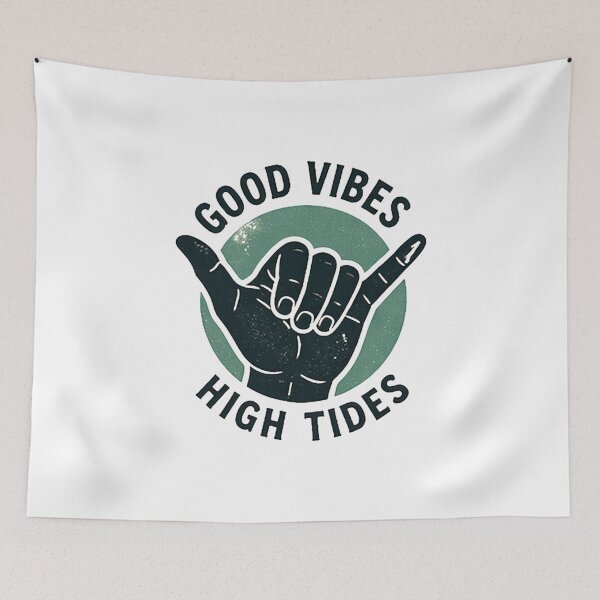 Item preview, Shaka Good Vibes High Tides designed and sold by Bronse Wear.