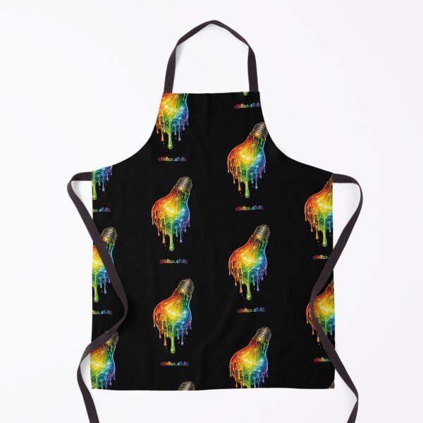 Item preview, Pride | Rainbow Melt Lightbulb – Creative Idea Art designed and sold by Charco.Store – Bold Expressive Graphics & Alt Streetwear Art.