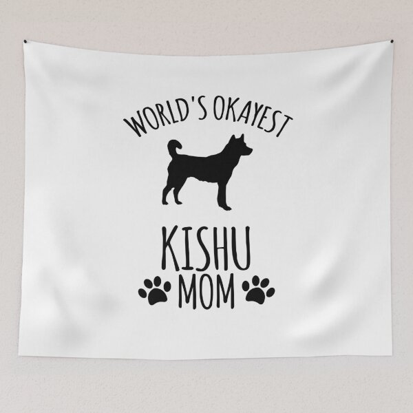 Item preview, Worlds Okayest Kishu Mom - Dog Mom designed and sold by kindxinn.