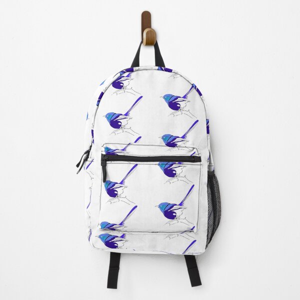 Item preview, Splendid fairy wren digital drawing designed and sold by Gayle Newcombe.