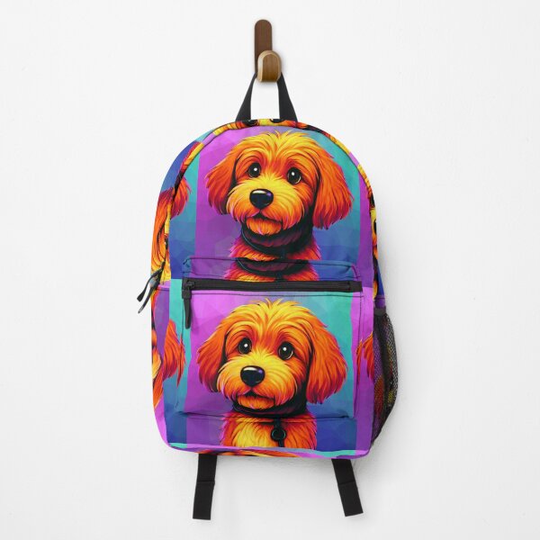 Item preview, Colorful Doodle Pup - neon colors designed and sold by Doodles Down South.