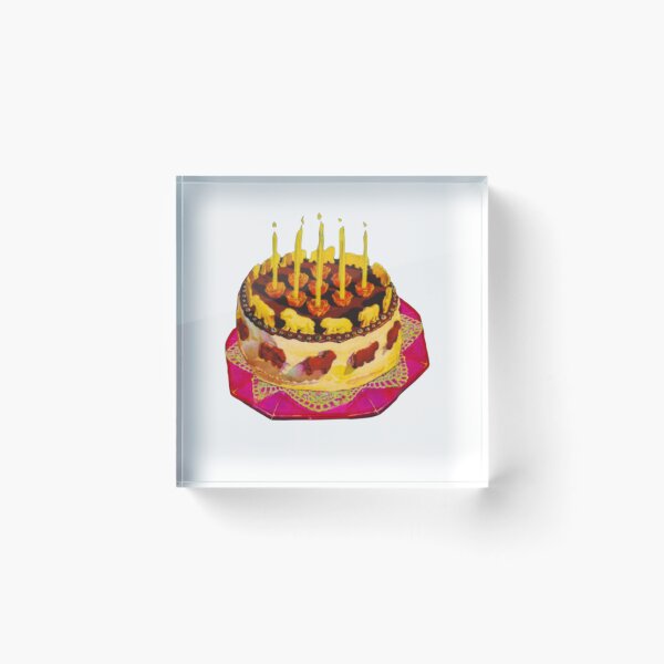 Item preview, animal cracker cake designed and sold by rosesbystorm.