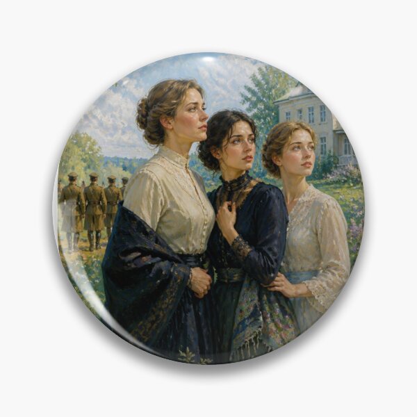 Item preview, Three Sisters - Antón Chéjov - Russian culture - Theatre lovers designed and sold by Substance_life.