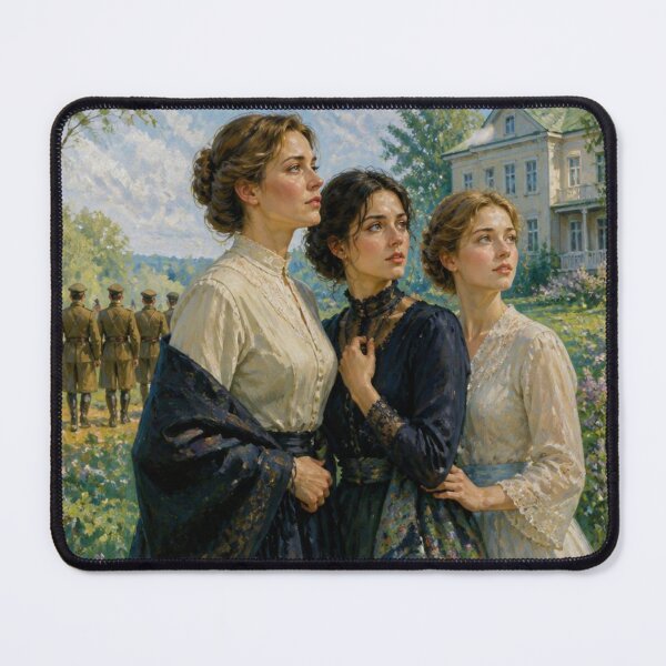 Item preview, Three Sisters - Antón Chéjov - Russian culture - Theatre lovers designed and sold by Substance_life.