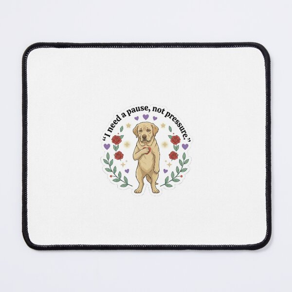 Item preview, Need a pause not pressure dog sticker designed and sold by wildbest.