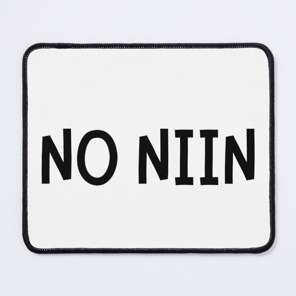 Item preview, No Niin - Lively Black Letters designed and sold by vadelista.