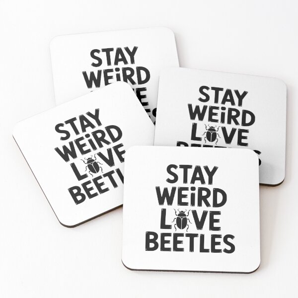 Item preview, Stay Weird Love Beetles designed and sold by theartfulaspie.