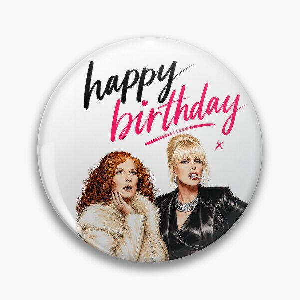 Item preview, Ab Fab Birthday Card designed and sold by This Is Fine.