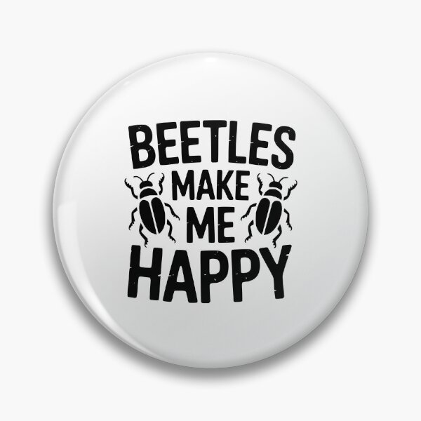 Item preview, Beetles Make Me Happy designed and sold by theartfulaspie.