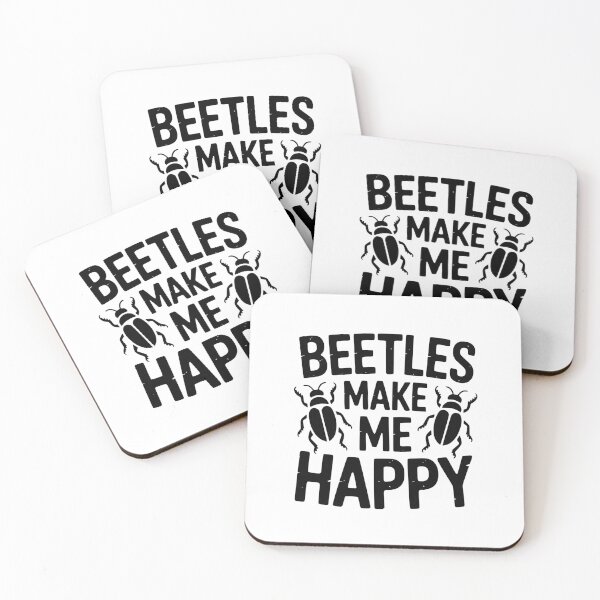 Item preview, Beetles Make Me Happy designed and sold by theartfulaspie.