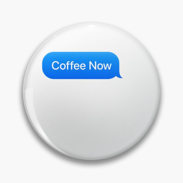 Item preview, Coffee Now Funny Coffee Lover Caffeine Addict designed and sold by BinAlgoPix.