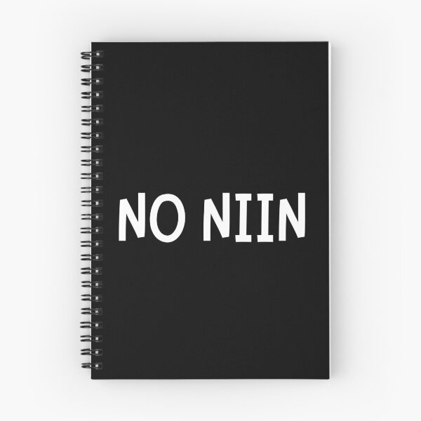 Item preview, No Niin - Lively White Letters designed and sold by vadelista.