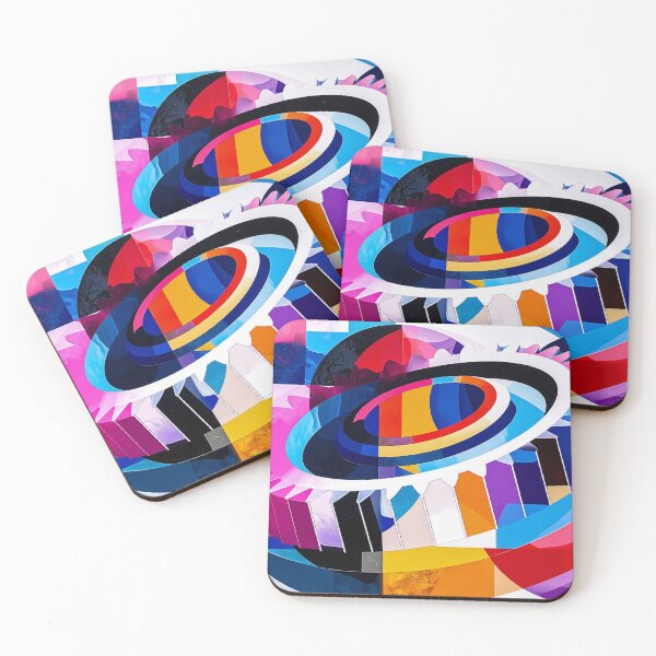 Item preview, Abstract Gear Mechanism Color Geometry Design designed and sold by NizuCaCi.