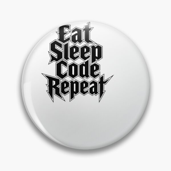 Item preview, Eat Sleep Code Repeat Funny Programmer Coder Gift designed and sold by BinAlgoPix.