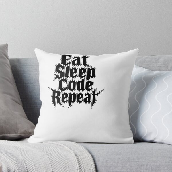 Item preview, Eat Sleep Code Repeat Funny Programmer Coder Gift designed and sold by BinAlgoPix.