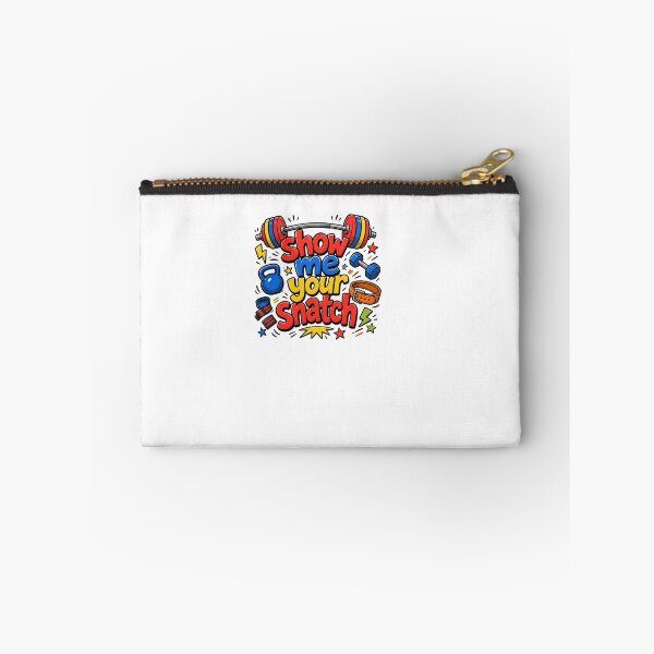 Item preview, Show Me Your Snatch Funny Weightlifting Crossfit Gym designed and sold by BinAlgoPix.