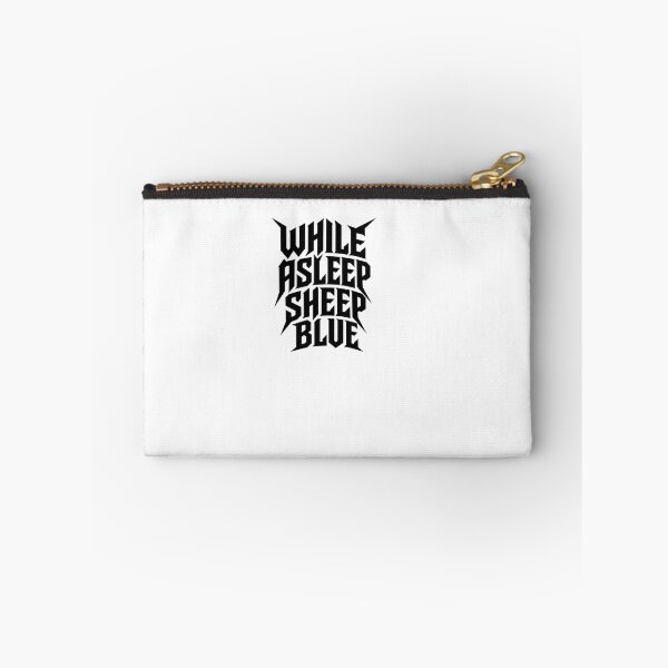 Item preview, While Asleep Sheep Blue Funny Bold Quote Tee designed and sold by BinAlgoPix.